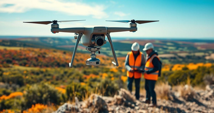 Como os Levantamentos Topográficos com Drone Transformam Projetos de Engenharia Como os Levantamentos Topográficos com Drone Transformam Projetos de Engenharia