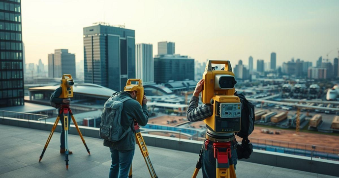 Empresa faz levantamento topográfico georreferenciado para precisão no seu projeto