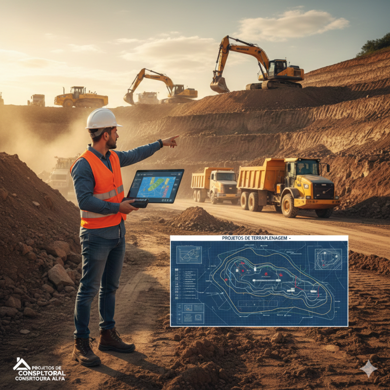 Projetos de Terraplenagem: Guia Essencial para Preparar Terrenos de Forma Eficiente